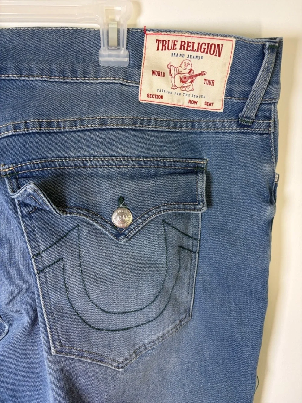 True Religion Ricky Relaxed Straight - Sz 40 x 33”